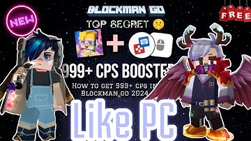 How to get 999+ Cps for free in mobile on bedwars full tutorial! [Blockman go] (Part 3)