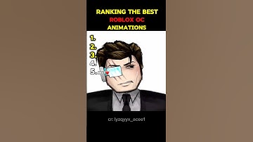 Ranking The Best Roblox Oc Animation #roblox #animation #baconroblox #catalogavatar #oc #robloxedit