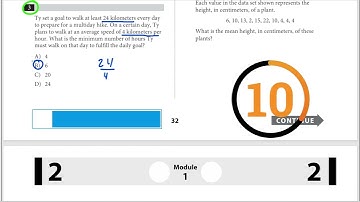 SAT | Test 9 Digital | Module 1 | Problem 3 - IN 30 SECONDS OR LESS