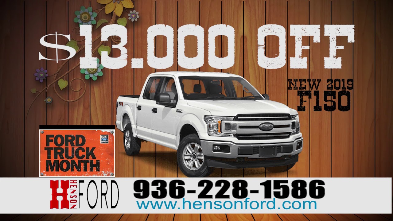 Henson Ford Madisonville Tx >> Henson Ford Truck Month Is Now Youtube Henson Ford Madisonville Tx >> Henson Ford Truck Month Is Now Youtube