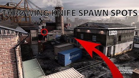 Modern Warfare - Throwing Knife Spawn Spots (Hackney Yard, Piccadilly) 100% WORKS