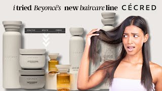 Beyonce's New Haircare Line C É C R E D | Not What I Was Expecting