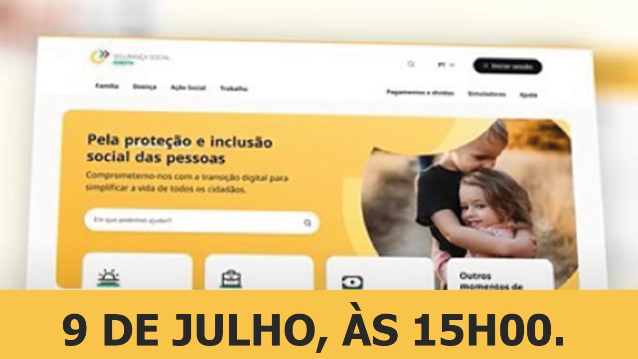 Novo portal da Segurança Social