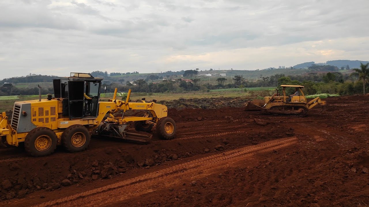 200 mil metros quadrados de parque obra em andamento #escavadeira # ...