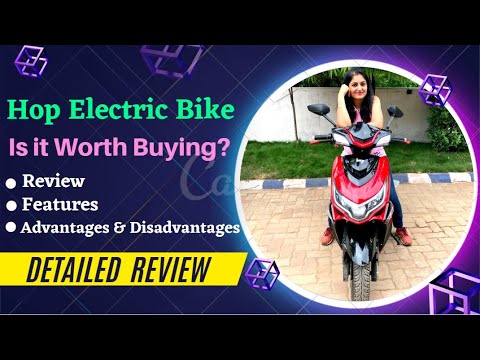 HOP Electric Scooter Review in Hindi | Best E-Scooter in India? Best Electric Bike | IBC24 Gadgets