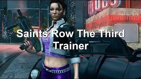 Saints Row 3 Trainer