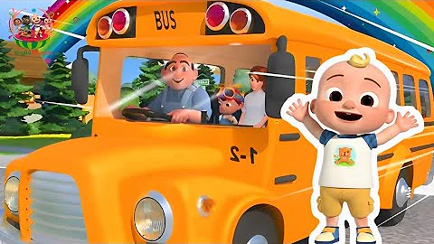 Wheels On The Bus Sound Variations Remix II Several Versions || Giggle Rhymes