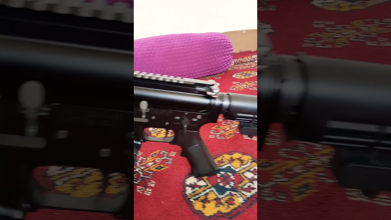 M4 M16 Commando With 60 Rounds Magazine