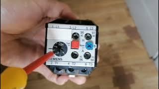 Termik Aşırı Akım Rölesi nasıl çalışır /Reset butonu Otomatik ve Manuel ayarı.