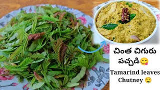 Tamarind leaves Chutney|ఇలా చింత చిగురుతో పచ్చడి చేయండి అద్భుతంగా ఉంటుంది|Chinta Chiguru Pachadi