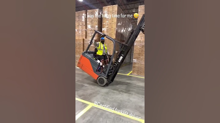 Forklift certified ✅ #shorts