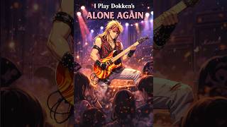 I Play Dokken’s “Alone Again” 🎸💔 | Emotional 80s Hair Metal Guitar Cover