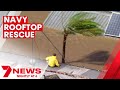 People rescued by helicopter from flooded home in Woodburn, in NSW’s north | 7NEWS