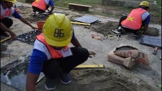 Bkk448 Sugiyono,Kdlc873 Ripai, Kdlc793 Faqih Ardian,Kdlc789 Kohar Fajrin 磁磚工