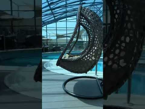 Casablanca grand hotel rooftop pool. #trending #shorts #viral