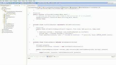 Android 4 0 Tutorials   31  ListViews and Adapters Part 6   Adding View Clicks