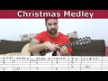 Fingerstyle Tutorial: Last Christmas & 12 Days of Christmas - Guitar Lesson w/ TAB