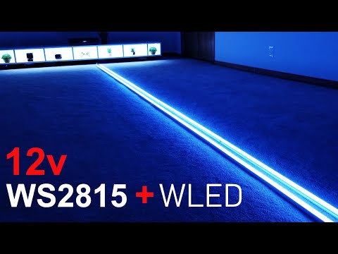 Video: LED strip white 12V: installation and installation