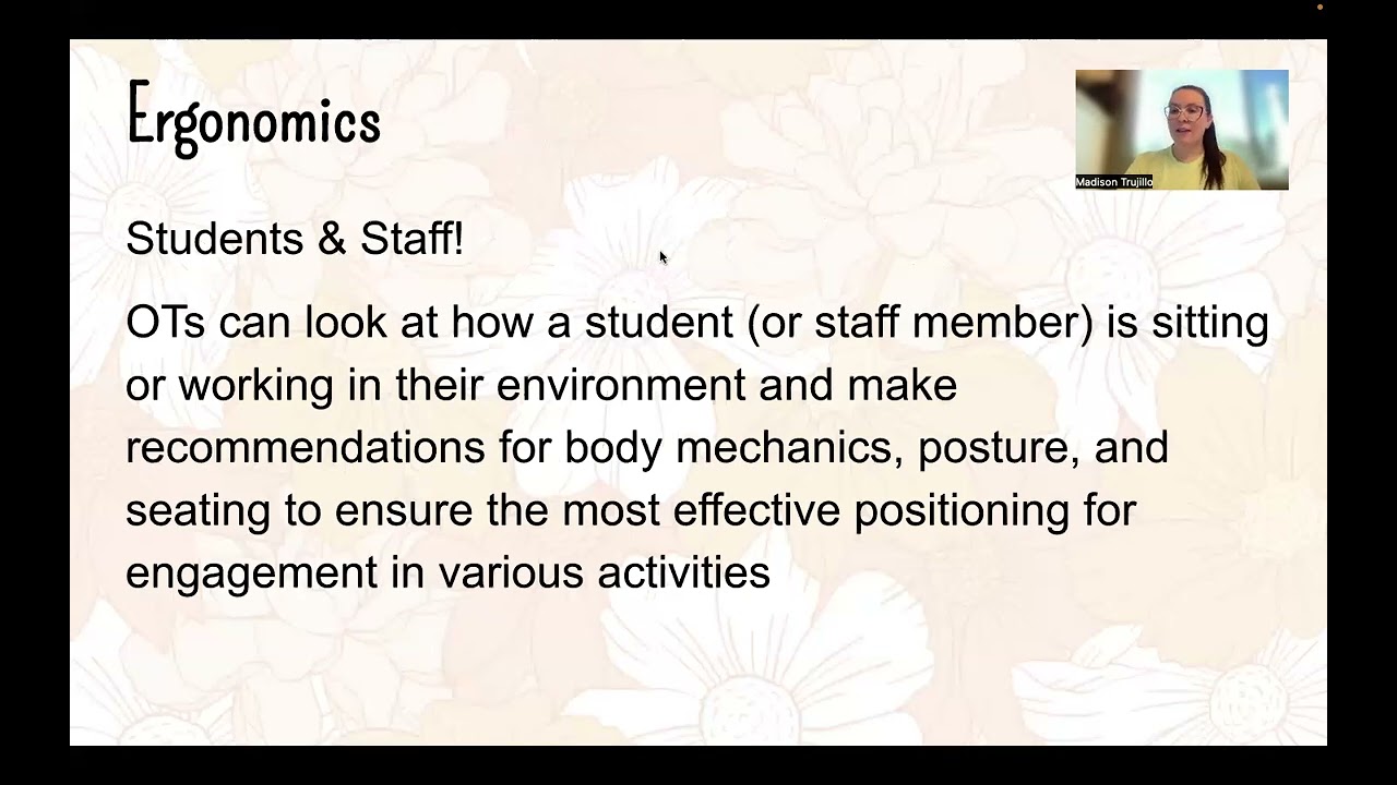 Occupational Therapy in the School Setting