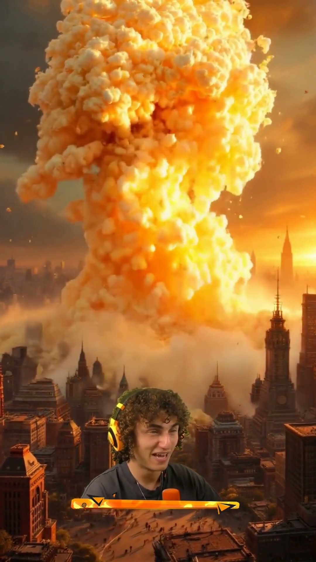 POPCORN Volcano vs New York City!?