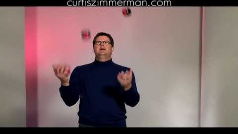 How to Juggle 4 Balls: Staggered Columns - Curtis Zimmerman