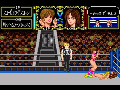 Sega Megadrive - Cutie Suzuki no Ringside Angel (1990)