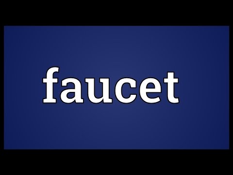 Faucet Meaning Youtube