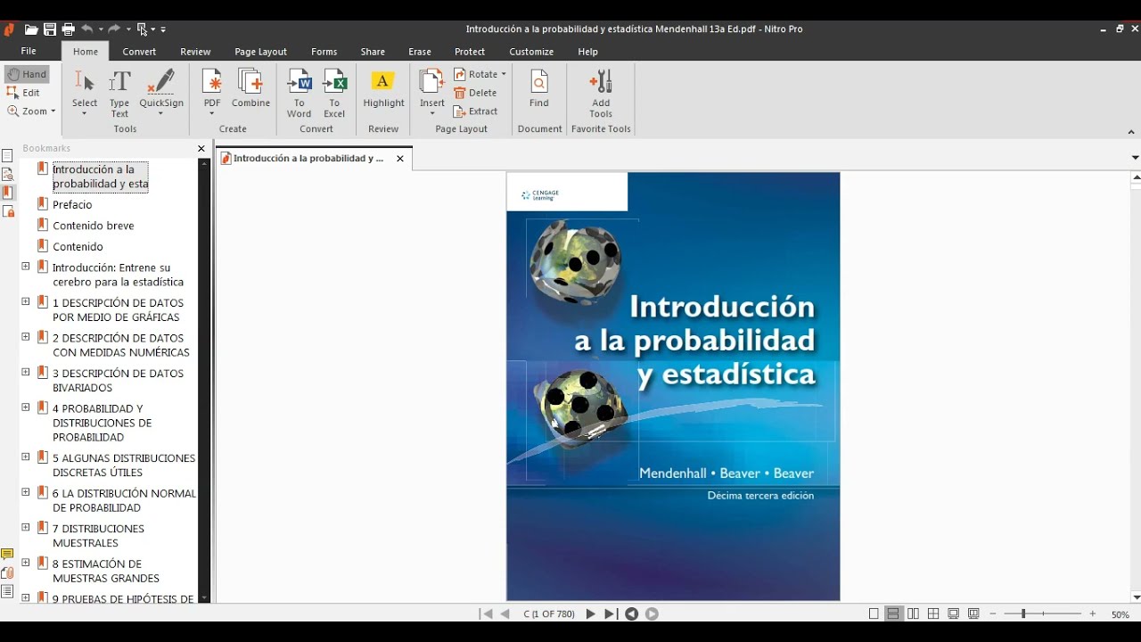 Introducción a la probabilidad y estadística. Mendenhall.13a Ed. PDF