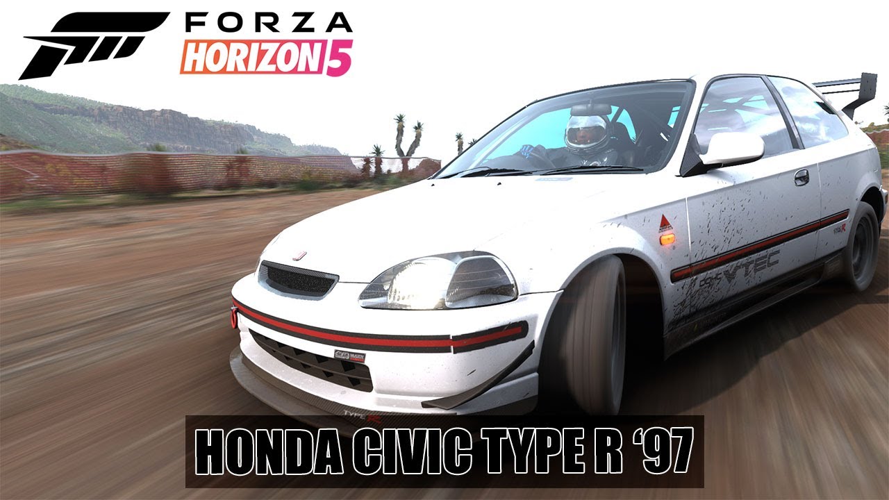 HONDA CIVIC TYPE R 1997 RALLY ADVENTURE GAMEPLAY | FORZA HORIZON 5 ...