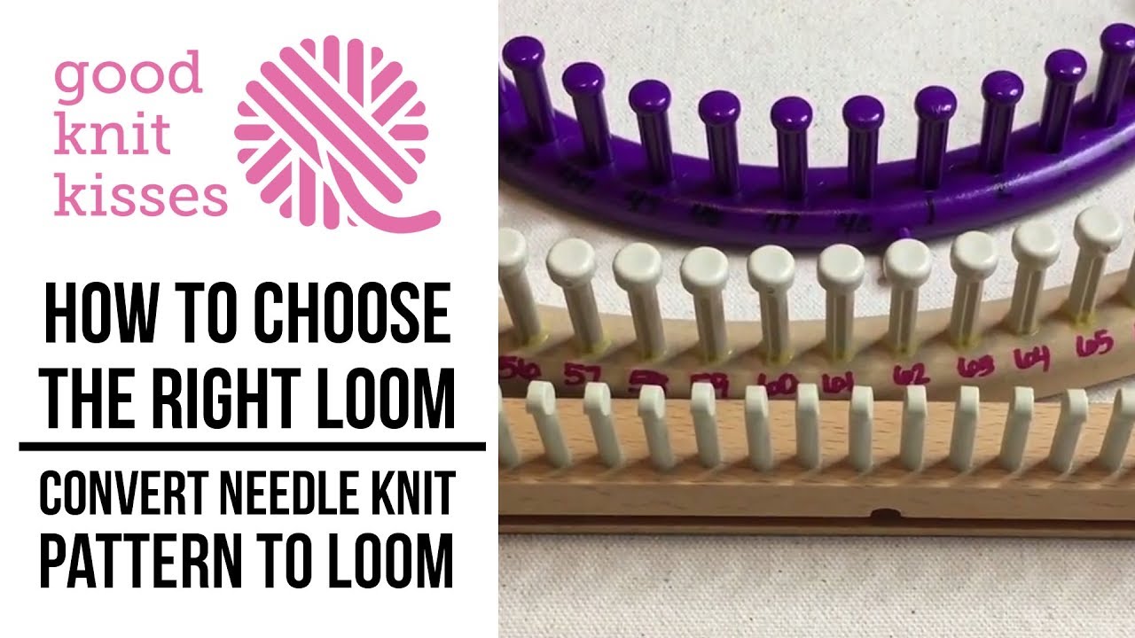 Loom Knitting Conversion Chart