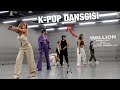 Bir Gün Boyunca K-Pop Dansı Öğrenilir mi ? I Kore Vlog, 1 Million Stüdyosu