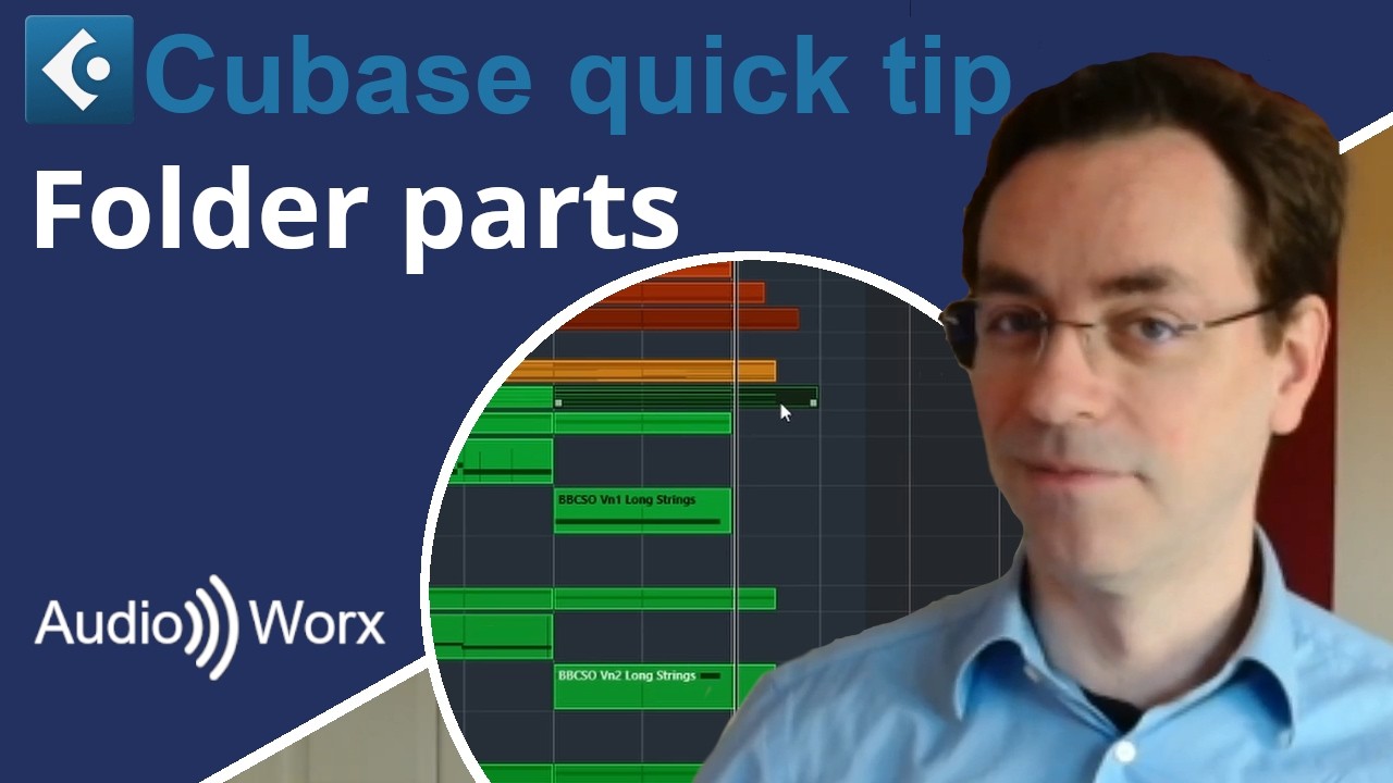 Cubase quick tip - Folders parts - YouTube
