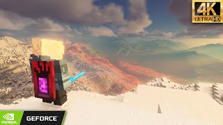 Can My Pc Handle Ultra Realistic Minecraft Jj Thunder Distant Horizons Rp X256 Mods