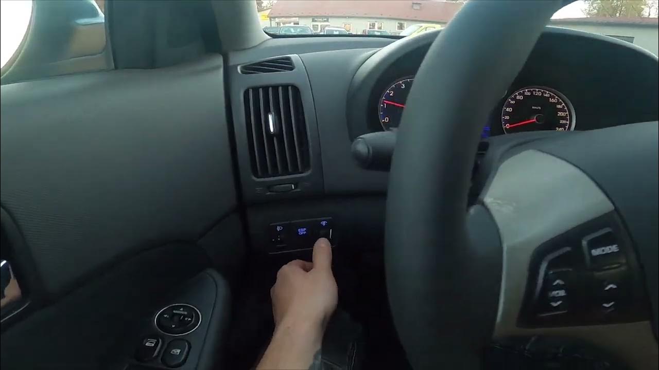 How to Change Speedometer Brightness Level in Hyundai i30 I ( 2007