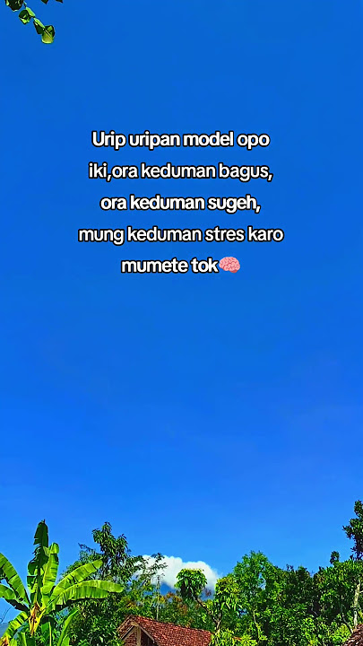 urip model opo#shortvideo #storywa #katakata #jawapride #masukberanda #fyp