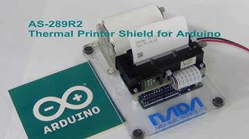 AS-289R2 Thermal Printer Shield for Arduino