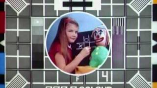 Bbc2 Testcard Junction Into Open University C. 1982