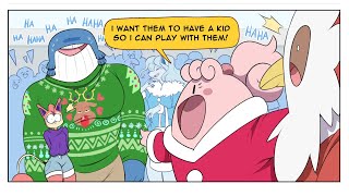 Skitty and Happiny go see Santa!  - tinder skitty comic dub