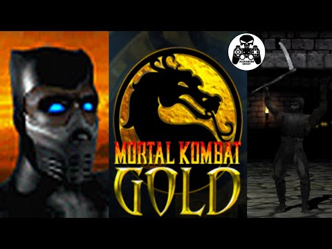 Mortal Kombat Gold Sega Dreamcast прохождение Noob Saibot [60fps]