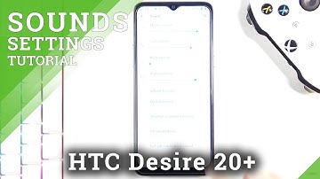 How to Activate Touch Sounds in HTC Desire 20+ - Customize Sound Settings