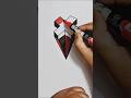 In this video, I demonstrate how to draw an easy and attractive 3D shape