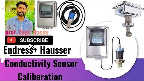 Endress+Housser CLD 132 Conductivity  transmitter calibration | Conductivity sensor Caliberation