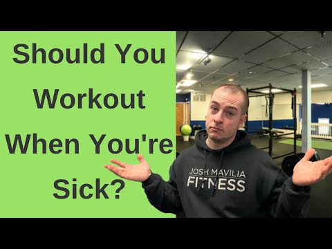 Video: Dovresti allenarti quando sei malato?