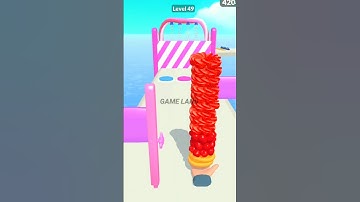 Pancake run level 49 android games #gameland #shorts #funnyvideo #viral #gameplay