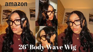 $89 AFFORDABLE Amazon Wig | 13x4 Body Wave | 26inches | ft. Luxangeles