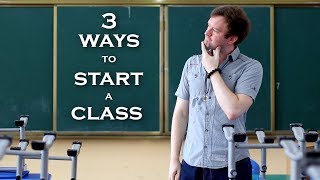 ESL | How To Start a Class?