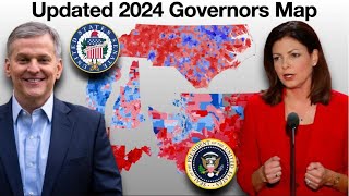UPDATED 2024 Gubernatorial Elections Prediction (April 22, 2024)d