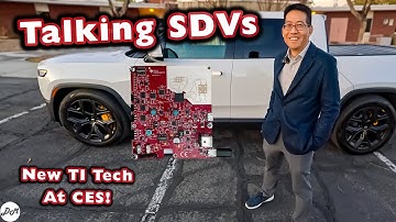 Streamlined Software-defined Vehicle (SDV) Tech from Texas Instruments at CES 2025