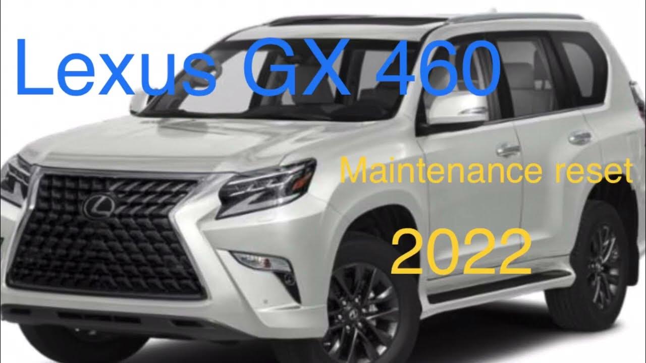 Lexus Gx 460/oil filter change/maintenance reset - YouTube