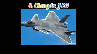 Top 5 Most Advanced Fighter Jets #shorts